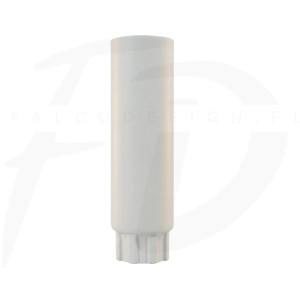 Rura spustowa stal Inguri  ⌀ 100 długość 1m kolor biały RAL 9002